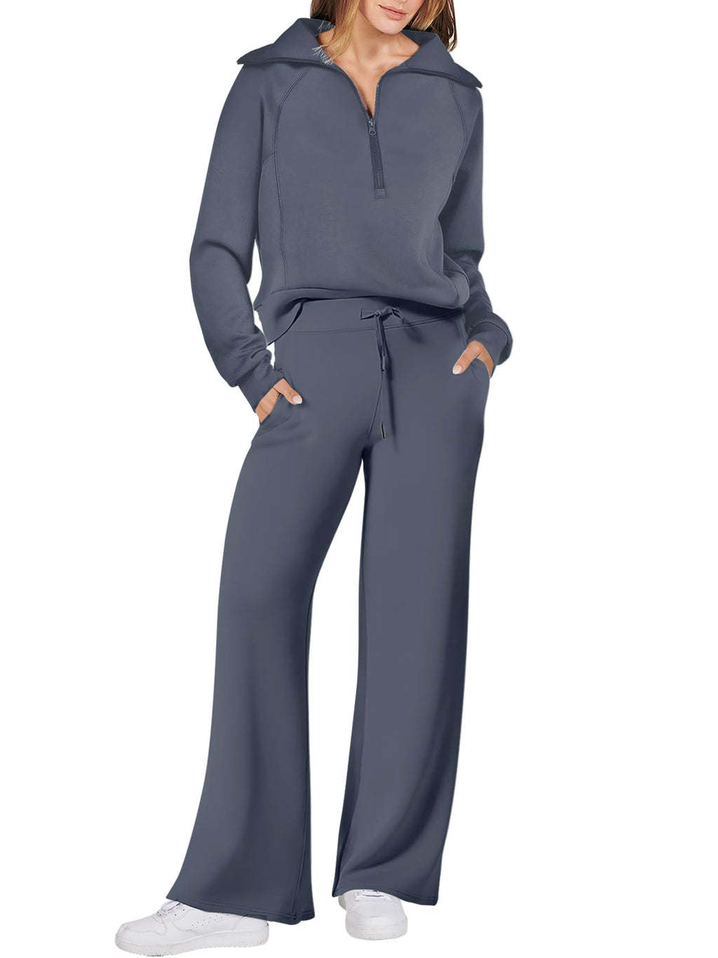 ANRABESS Women 2 Piece Set Sweatsuits Lounge Fall Outfits