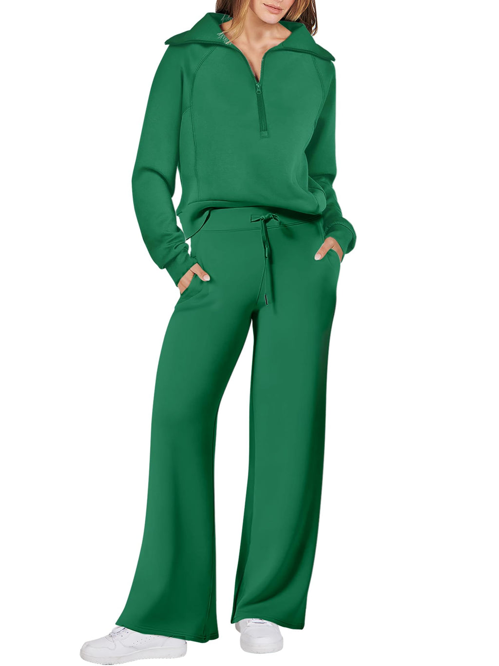 ANRABESS Women 2 Piece Set Sweatsuits Lounge Fall Outfits