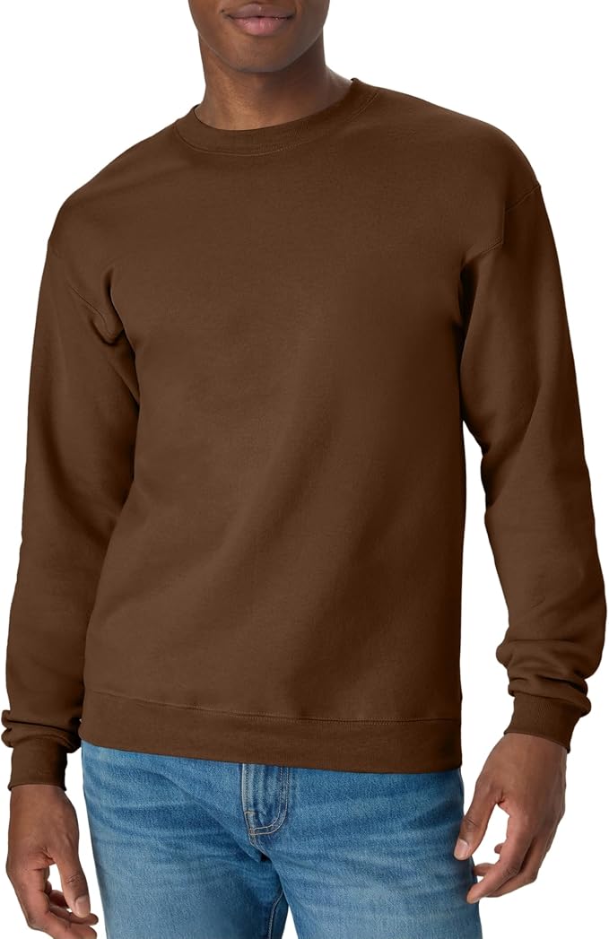 Men's Sweatshirt, EcoSmart Fleece 1 or 2-Pack