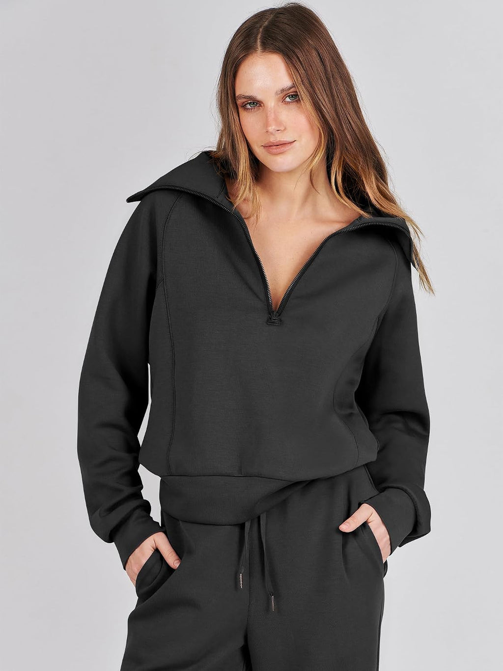ANRABESS Women 2 Piece Set Sweatsuits Lounge Fall Outfits