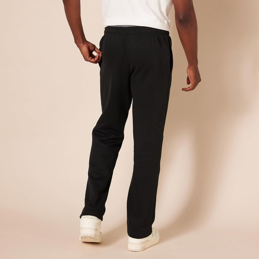 Amazon Essentials Men's Fleece Open Bottom Sweatpant (Available in Big & Tall)