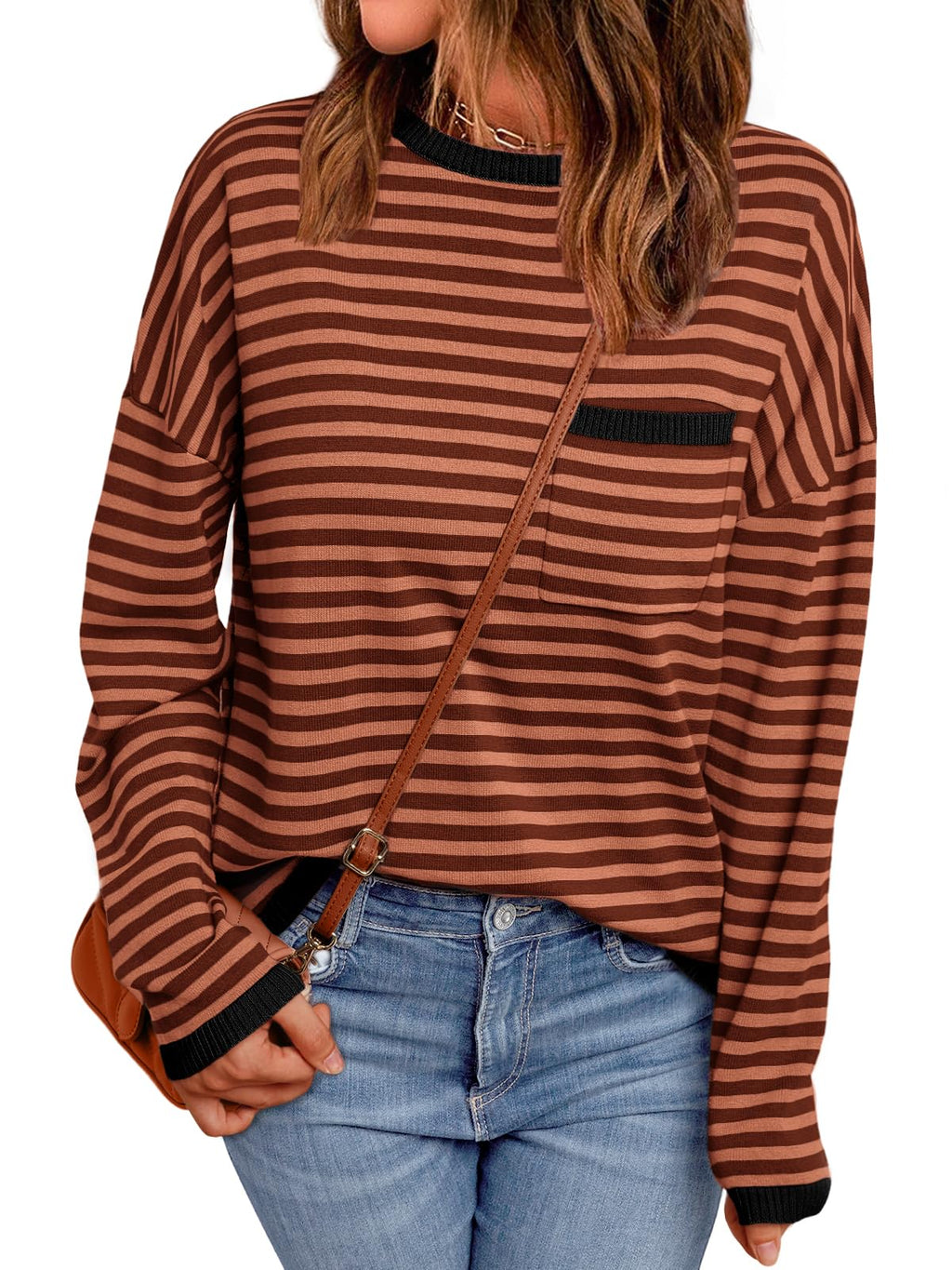 LILLUSORY Womens Striped Lightweight Sweaters 2026 Fall Fashion Outfits