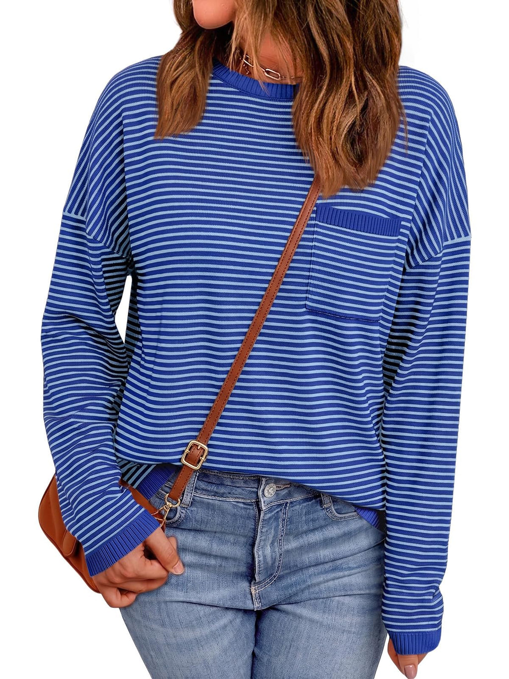 LILLUSORY Womens Striped Lightweight Sweaters 2026 Fall Fashion Outfits