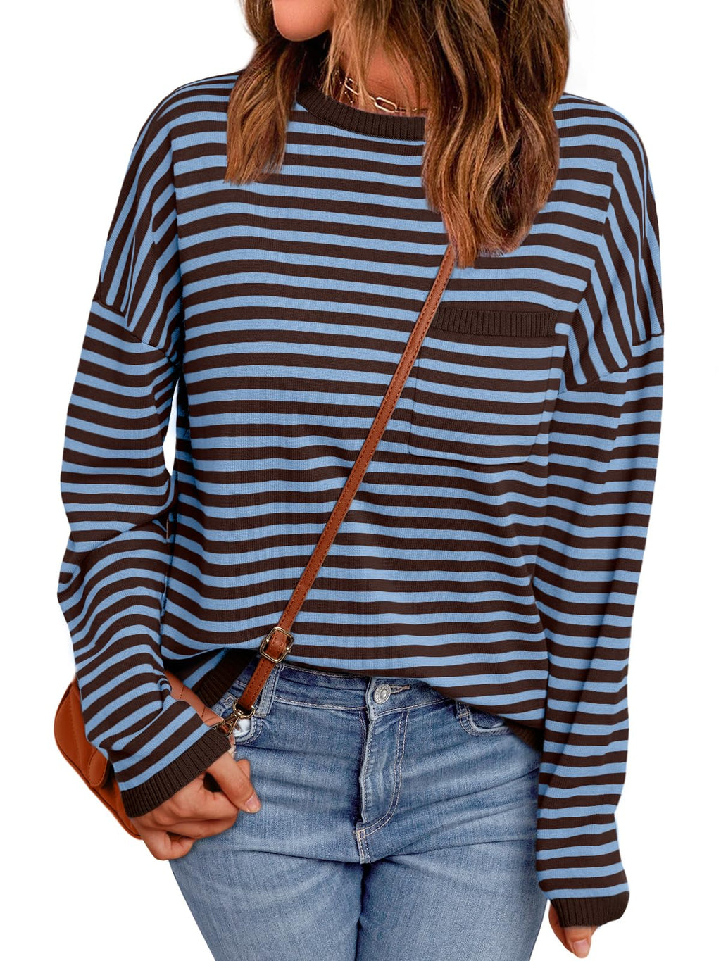LILLUSORY Womens Striped Lightweight Sweaters 2026 Fall Fashion Outfits