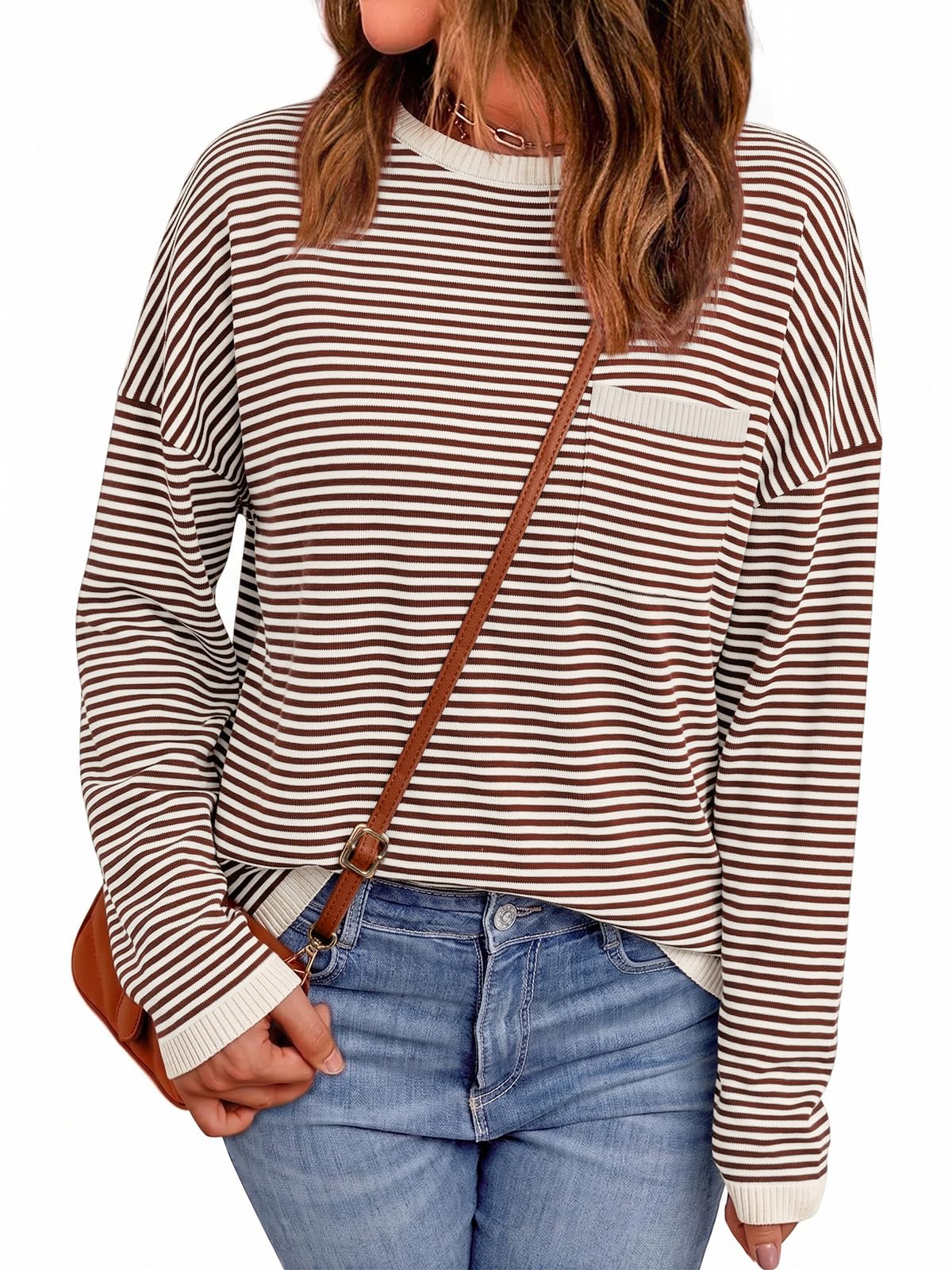 LILLUSORY Womens Striped Lightweight Sweaters 2026 Fall Fashion Outfits
