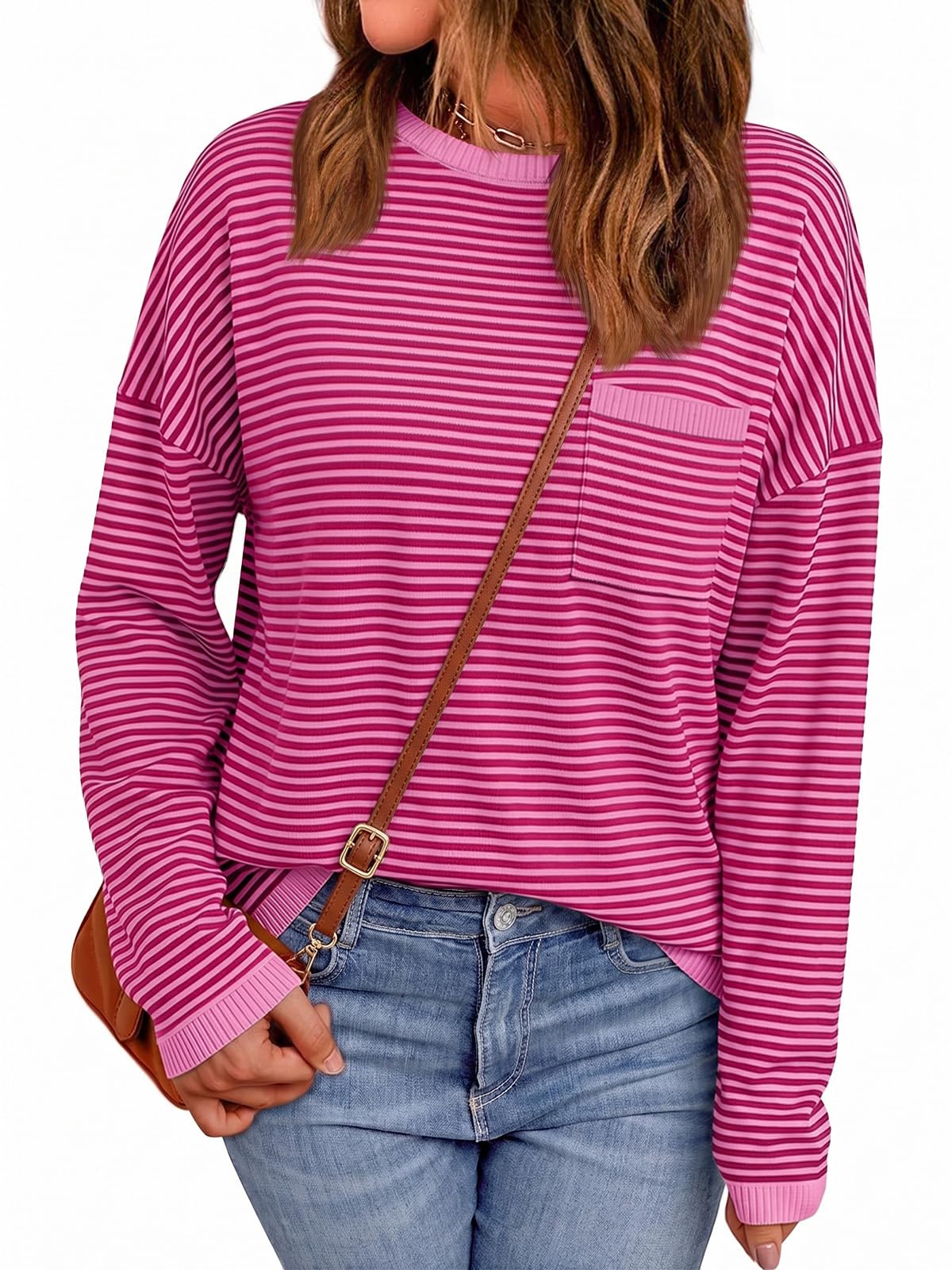 LILLUSORY Womens Striped Lightweight Sweaters 2026 Fall Fashion Outfits